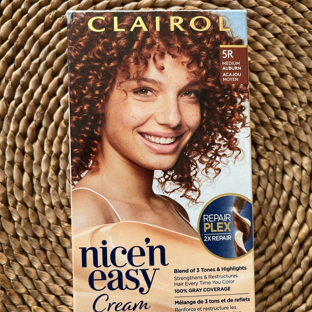 Clairol Nice'n Easy Cream Hair Color, Medium Auburn